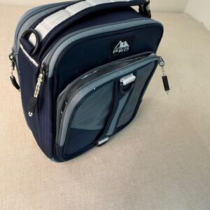 Arctic Zone Pro Insulated Lunch Bag Navy Blue Grey Cooler Bag